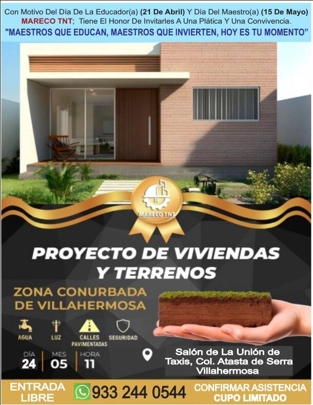 #1 - Casa para Venta en Villahermosa - TC